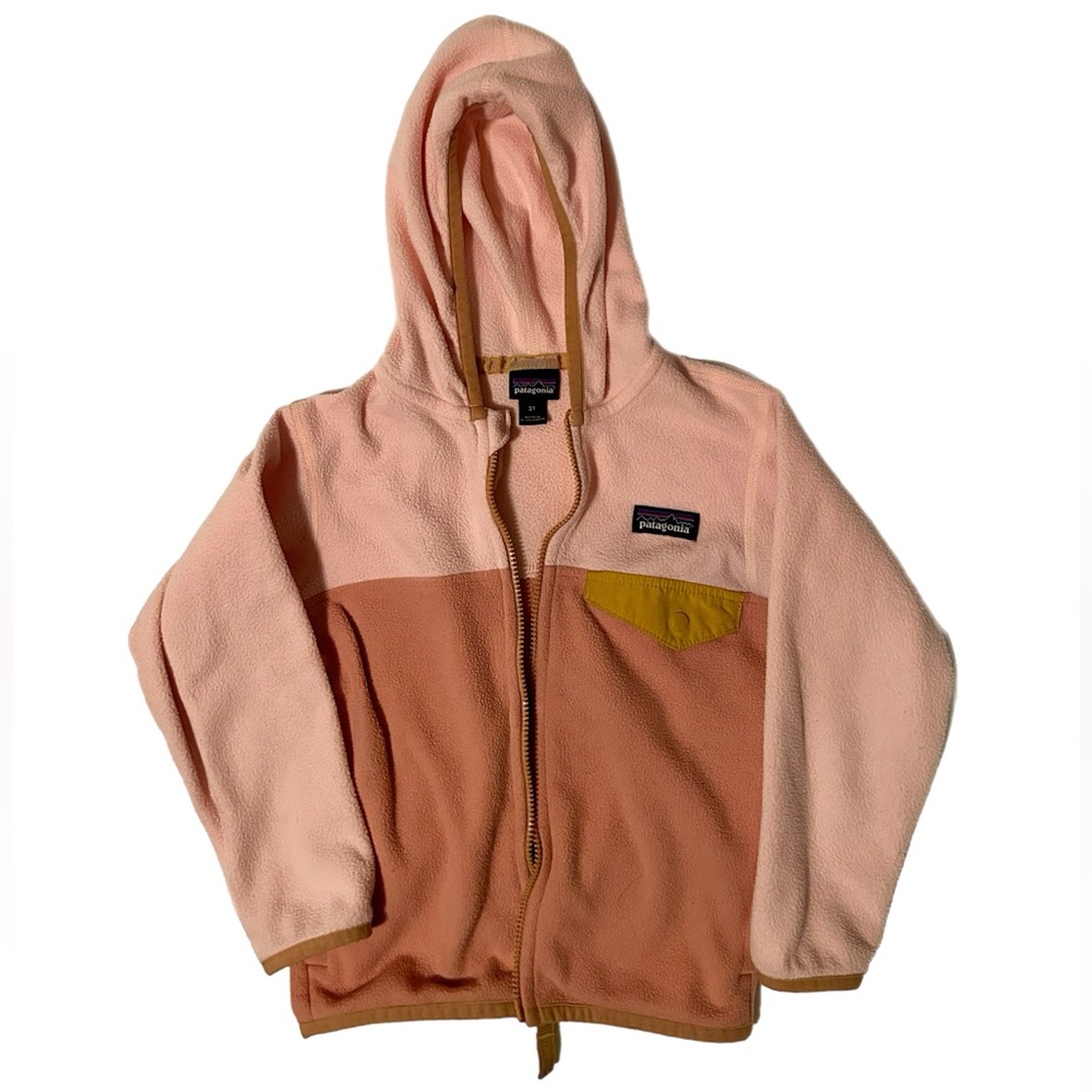PATAGONIA Baby Micro D® Snap-T® Fleece Jacket - Sunfade Pink 3T